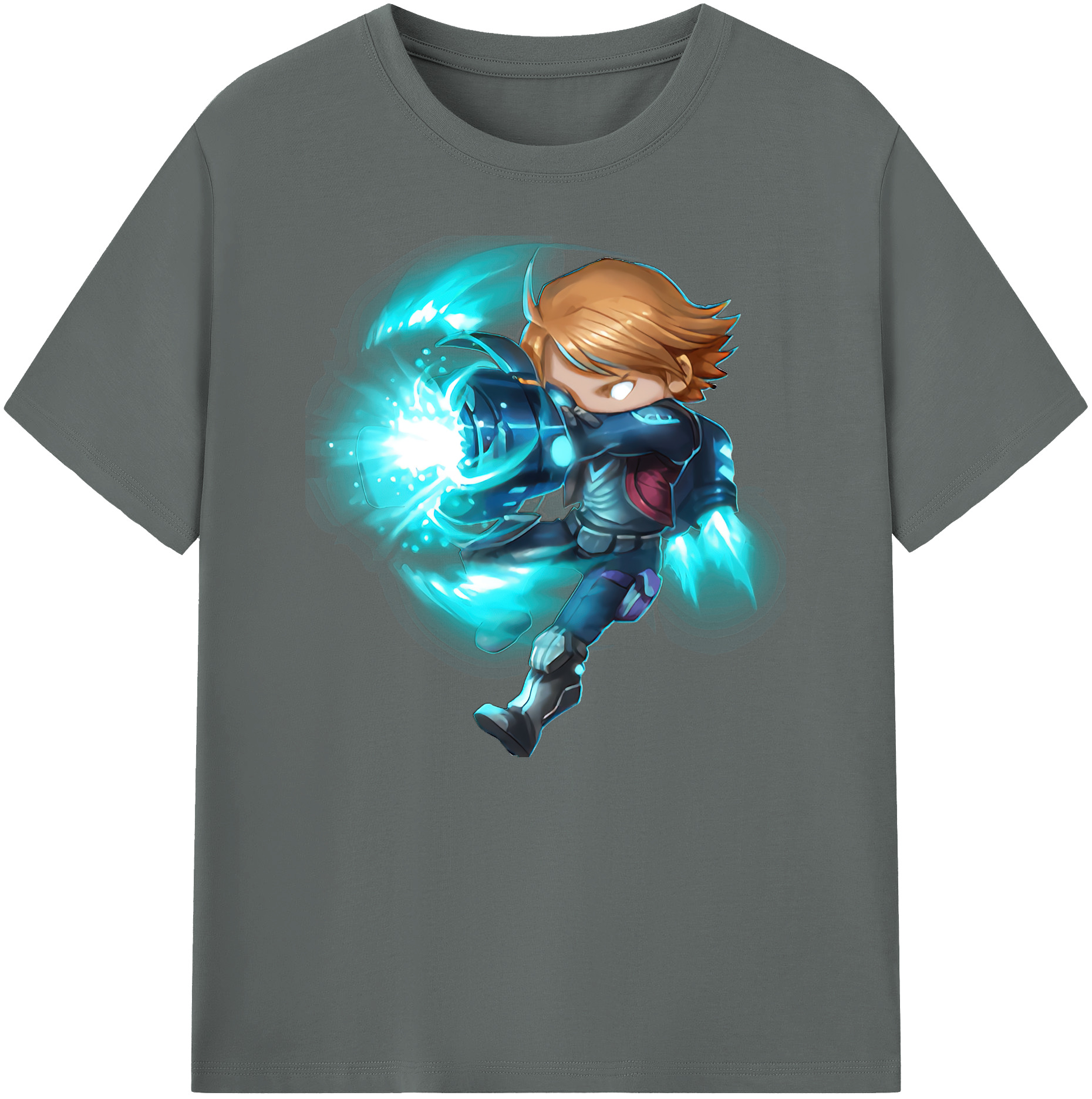 リーグ・オブ・レジェンド League of Legends LOL 綿100％ メンズ半袖Tシャツ｜肌触りやわらか＆通気性